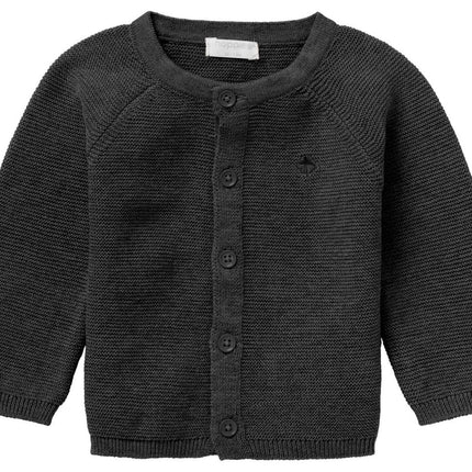 Noppies Baby Vestje Naga Dark Grey Melange - Noppies - Babywinkel - 8719788631789