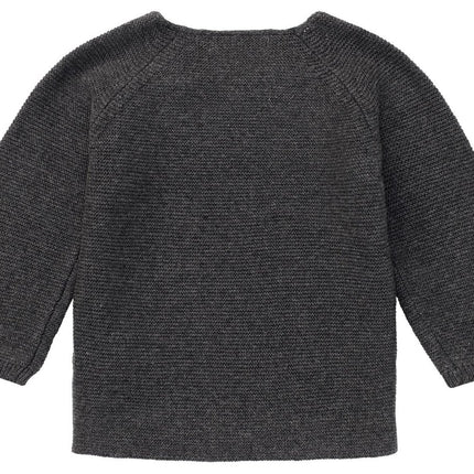 Noppies Baby Vestje Pino Dark Grey Melange - Noppies - Babywinkel - 8719788631895