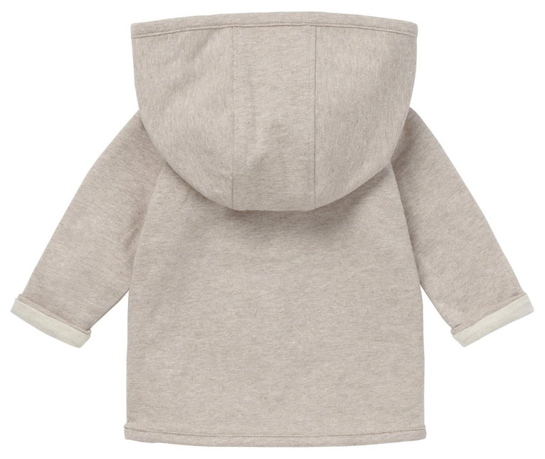 Noppies Baby Vestje Rev Bonny Taupe Melange Tweezijdig - Noppies - Babywinkel - 8719788698485