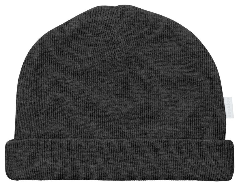 Noppies Babymutsje Nevel Dark Grey Melange - Noppies - Babywinkel - 8719788631673