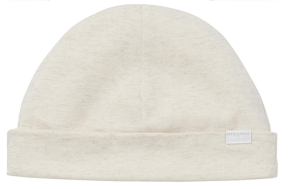 Noppies Babymutsje Oatmeal Melange Babylon - Noppies - Babywinkel - 8719788698805