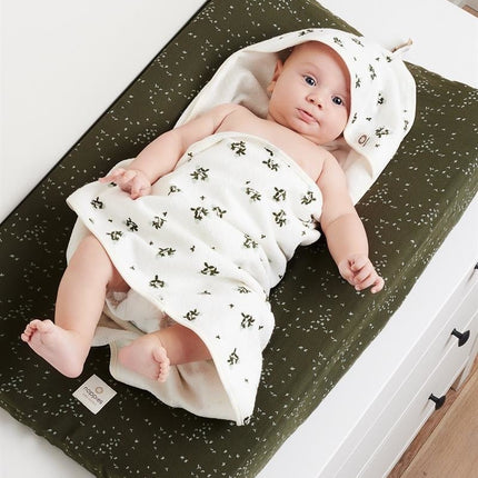 Noppies Badcape Baby Badstof Bloeiende Klaver Beetle - Noppies - Babywinkel - 8719788634575