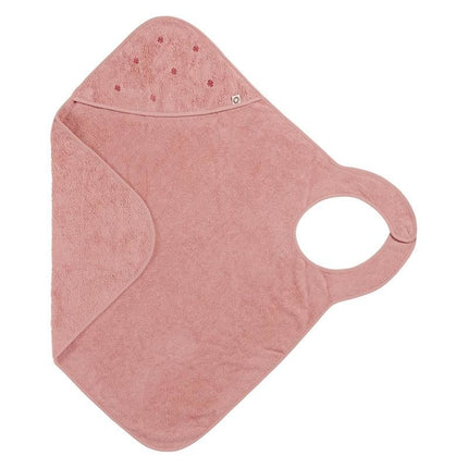 Noppies Badcape Baby Draagbaar Clover Badstof Misty Rose - Noppies - Babywinkel - 8719788634612