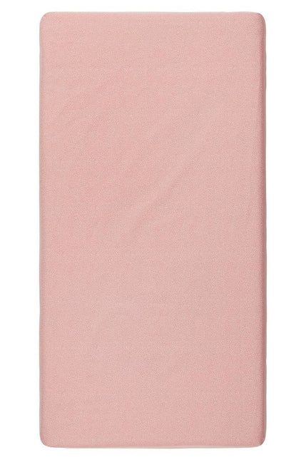 Noppies Hoeslaken Tiny Dot Popeline Voor Ledikant Misty Rose 40x80cm koop je bij Babywinkel