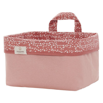 Noppies Mandje Fancy Dot Brick Dust M - Noppies - Babywinkel - 8719788635404