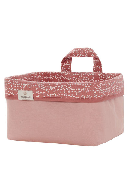 Noppies Mandje Fancy Dot Brick Dust M - Noppies - Babywinkel - 8719788635404