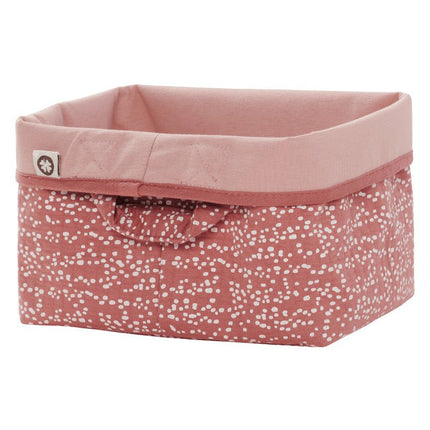 Noppies Mandje Fancy Dot Brick Dust M - Noppies - Babywinkel - 8719788635404