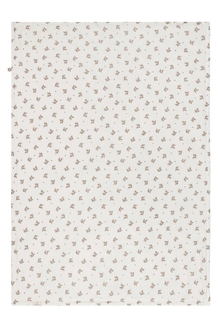 Noppies Wiegdeken Clover Mousseline Omkeerbaar Jet Stream 75x100cm koop je bij Babywinkel