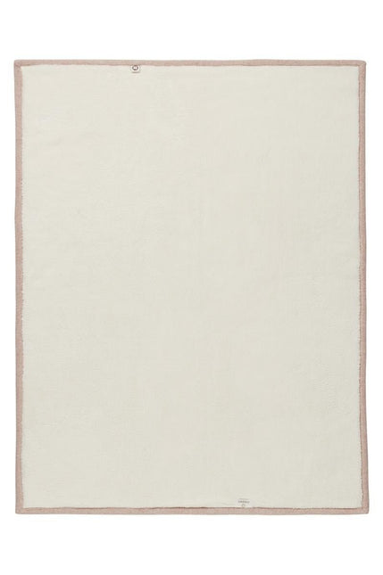 Noppies Wiegdeken Fleece Omkeerbaar Tan Melange - Noppies - Babywinkel - 8719788633332