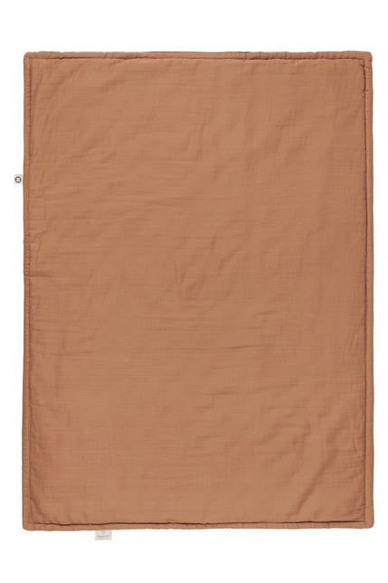 Noppies Wiegdeken Gevuld Mousseline Omkeerbaar Fog 75x100cm - Noppies - Babywinkel - 8719788633141