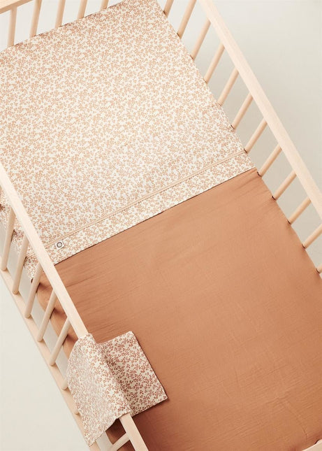 Noppies Wiegdeken Gevuld Mousseline Omkeerbaar Fog - Noppies - Babywinkel - 8719788633264