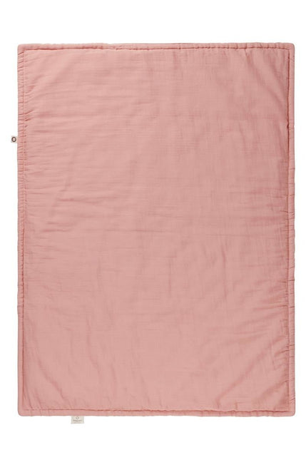 Noppies Wiegdeken Gevuld Mousseline Omkeerbaar Misty Rose - Noppies - Babywinkel - 8719788633158