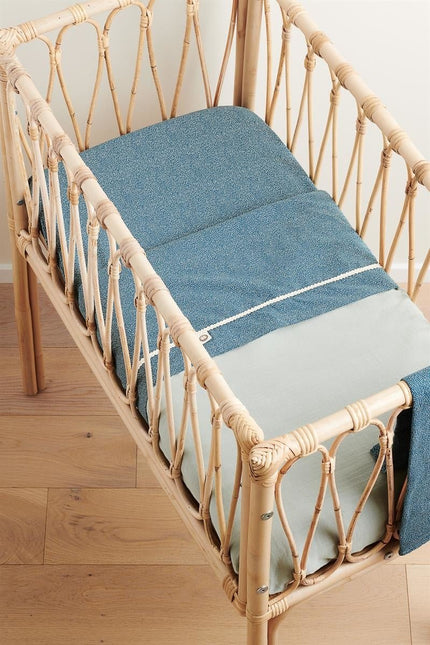 Noppies Wieglaken Tiny Dot Popeline 2 - Weg Stargazer 80x100cm - Noppies - Babywinkel - 8719788633417