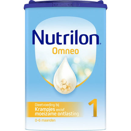 Nutrilon Melkpoeder Omneo 1 Krampjes/Moeizame Ontslating 0 - 6 Maanden - Nutrilon - Babywinkel - 8712400110099