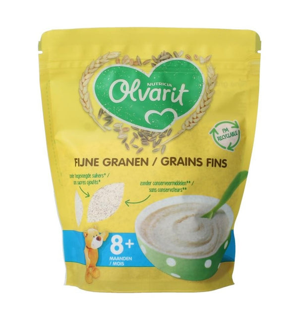 Olvarit Babyvoeding Fijne Granen 6+ Maanden
