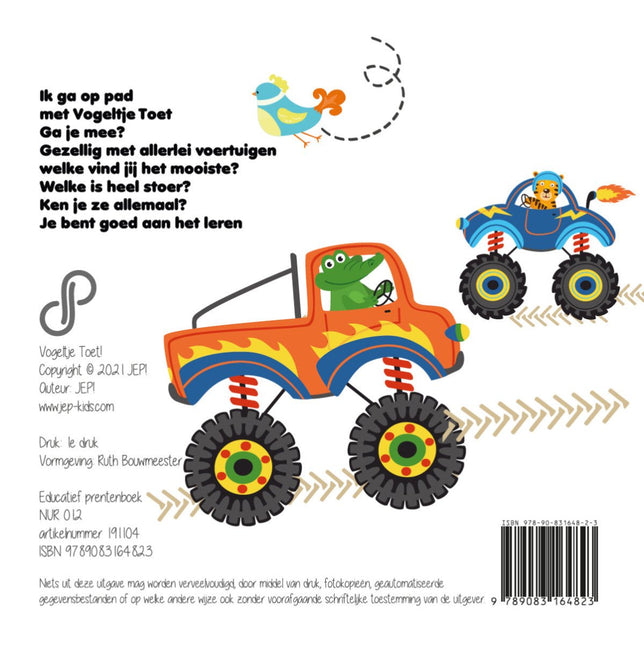 Op weg met vogeltje Toet - Babywinkel - 9789083164823