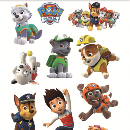 Paw Patrol Tattoos - Babywinkel - 8718819310976