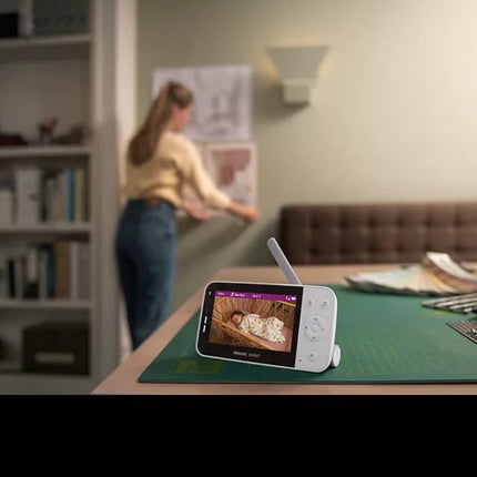 Philips Avent Babyfoon Video Wifi + Gratis Snuggle - Philips Avent - Babywinkel - 5425021522457
