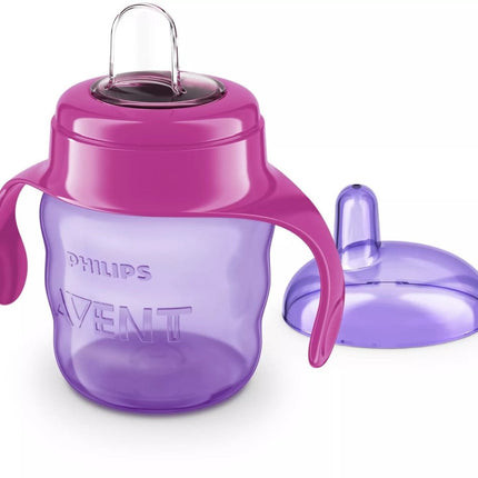 Philips Avent Drinkbeker Roze 200ml - Philips Avent - Babywinkel - 8710103667018