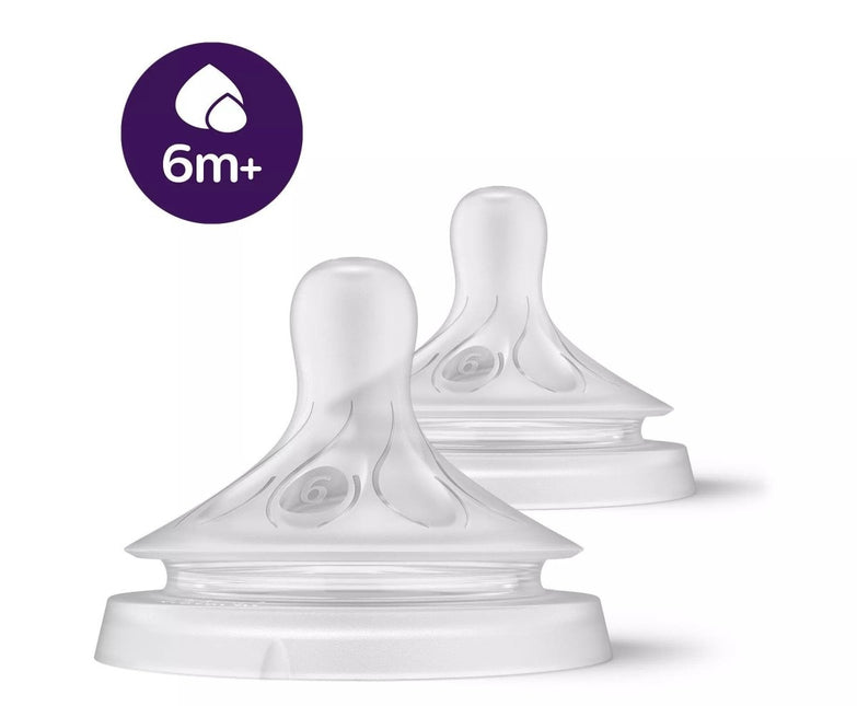 Philips Avent Flesspeen 6+ Mnd 2st koop je bij Babywinkel