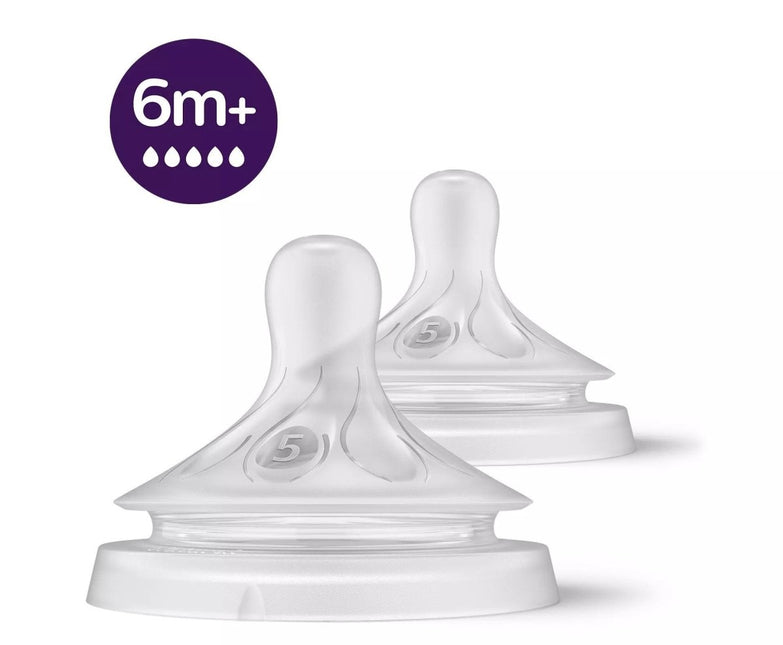 Philips Avent Flesspeen 6+Mnd 2st koop je bij Babywinkel