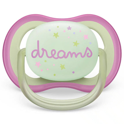 Philips Avent Fopspeen +0 Maanden Air Night Vuurvlieg/Droom - Philips Avent - Babywinkel - 8720689012836
