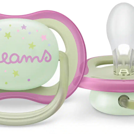 Philips Avent Fopspeen +0 Maanden Air Night Vuurvlieg/Droom - Philips Avent - Babywinkel - 8720689012836