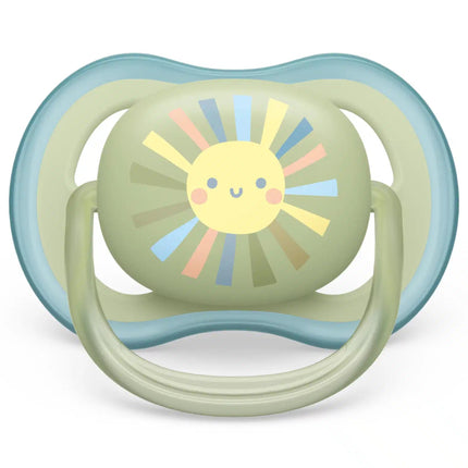 Philips Avent Fopspeen +0 Maanden Air Zon/Regenboog Boy - Philips Avent - Babywinkel - 8720689012690