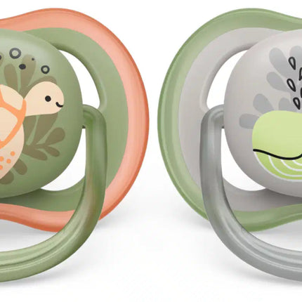 Philips Avent Fopspeen +6 Maanden Air Schildpad/Walvis - Philips Avent - Babywinkel - 8720689012713