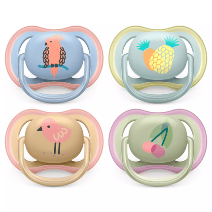 Philips Avent Fopspeen Mix Fruit Air +0Mnd 2st - Philips Avent - Babywinkel - 8710103993032