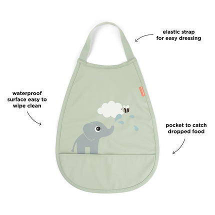 Pull - over bib Elphee Green koop je bij Babywinkel