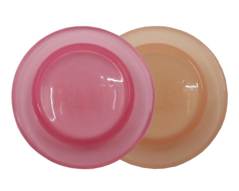 Pura Flesafsluiter Silicone Rose En Carrot 2St - Pura - Babywinkel - 850038571702