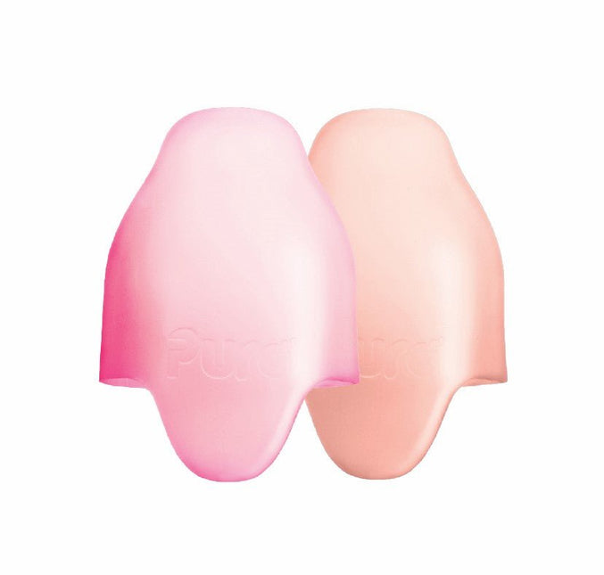 Pura Flessendop Reisdop Silicone 2St Rose En Carrot - Pura - Babywinkel - 850038571726