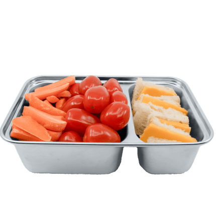 Pura Lunchbox Rvs Large + Silicone Band Moss - Pura - Babywinkel - 850038571061