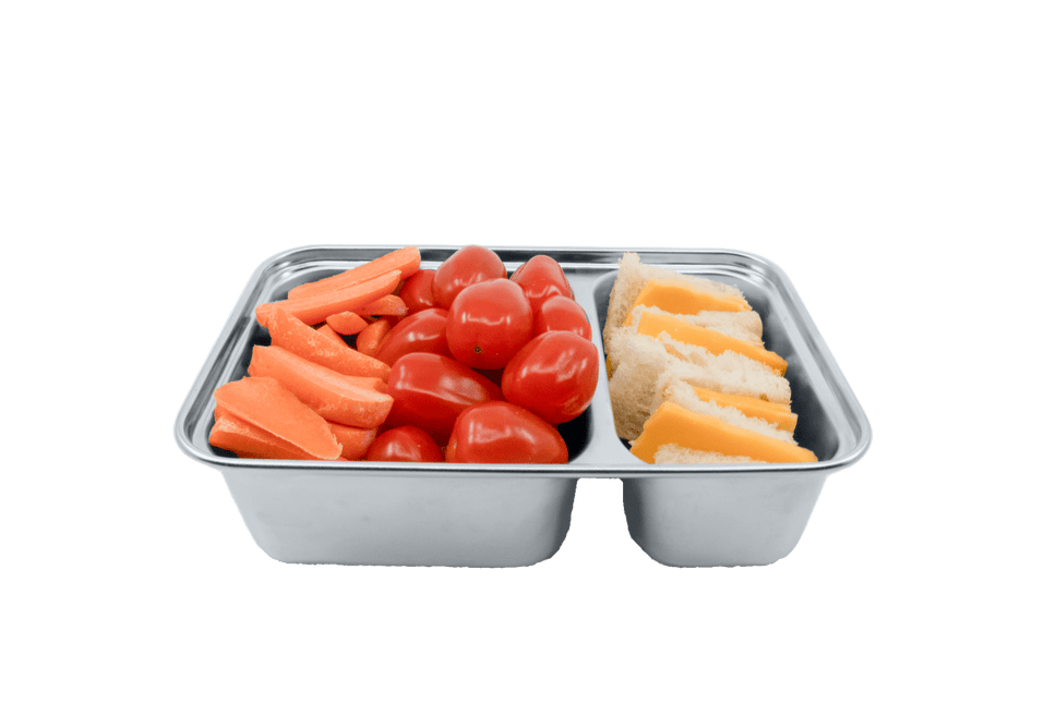 Pura Lunchbox Rvs Large + Silicone Band Moss - Pura - Babywinkel - 850038571061