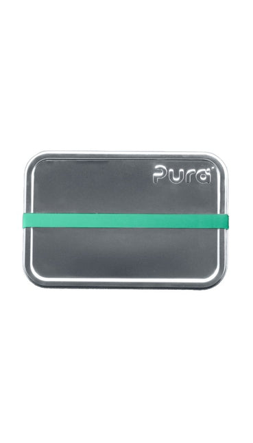 Pura Lunchbox Rvs Small + Silicone Band Moss - Pura - Babywinkel - 850038571054