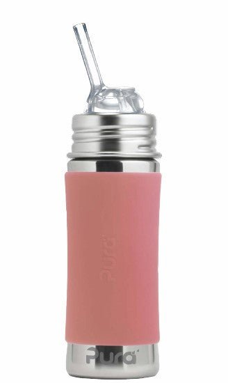 Pura Rietjesbeker Rose 325Ml Rvs - Pura - Babywinkel - 850038571559