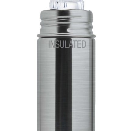 Pura Thermosfles Rvs 260 Ml Rietje Blauwe Bumper - Pura - Babywinkel - 858312007756