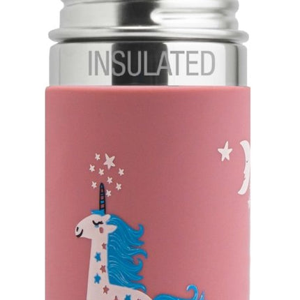 Pura Thermosfles Rvs 260 Ml Rietje Unicorn Sleeve - Pura - Babywinkel - 850038571283