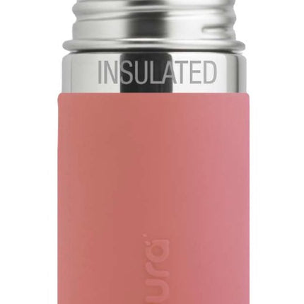 Pura Thermosfles Rvs 260 Ml Tuitspeen Rose Sleeve - Pura - Babywinkel - 858312007688