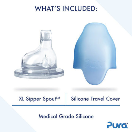 Pura Thermosfles Rvs 260 Ml Tuitspeen Unicorn Sleeve - Pura - Babywinkel - 850038571290