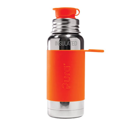 Pura Thermosfles Rvs 475Ml Set Oranje 3 delig - Pura - Babywinkel - 858312007190