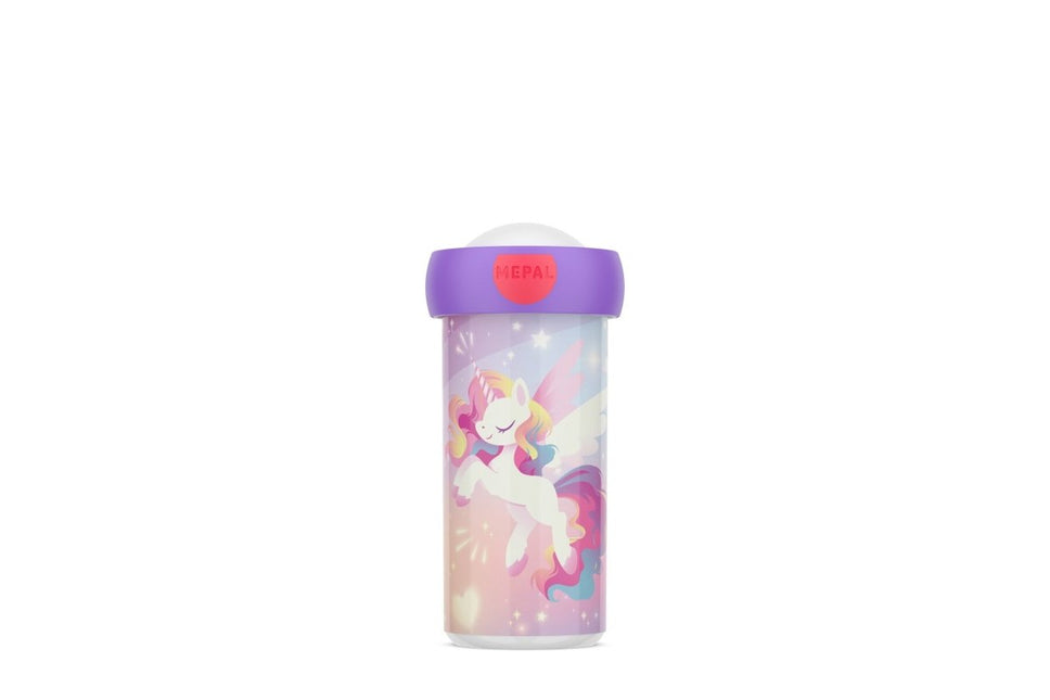 Schoolbeker Campus 300 ml - Unicorn Glow - Babywinkel - 8720294058557