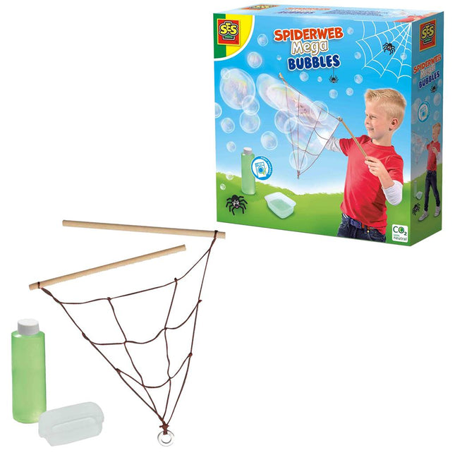 Ses 02322 Outdoor Spinnenweb Mega Bubbles - Babywinkel - 8710341023225