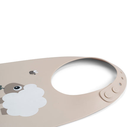 Silicone bib Sheepy - Babywinkel - 5712643055853