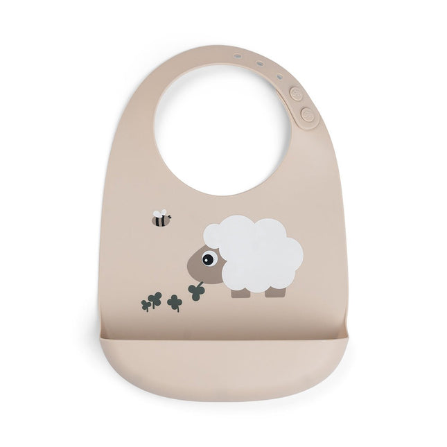 Silicone bib Sheepy - Babywinkel - 5712643055853
