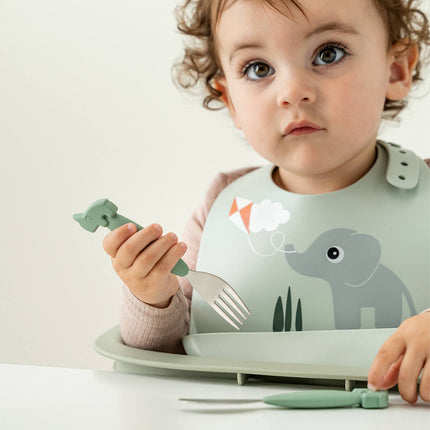 Siliconen slab Playground Green koop je bij Babywinkel