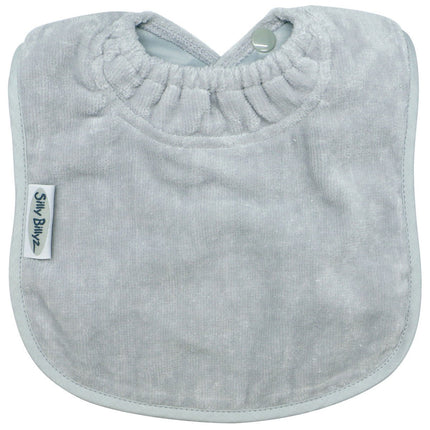 Silly Billyz Towel Large Bibs dusty blue - Babywinkel - 9315455066473