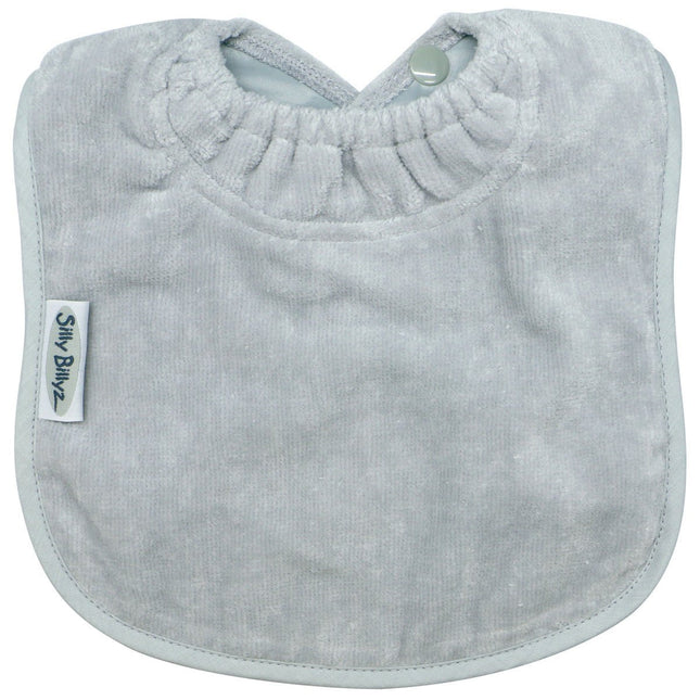 Silly Billyz Towel Large Bibs silver - Babywinkel - 9421018216251