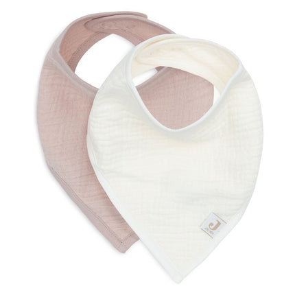 Slab Bandana Hydrofiel - Wild Rose/Oatmeal - 2 Stuks - Babywinkel - 8717329393066